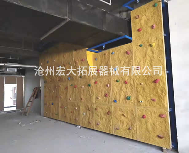 北京书香源幼儿教育学校室内攀岩完美竣工验收